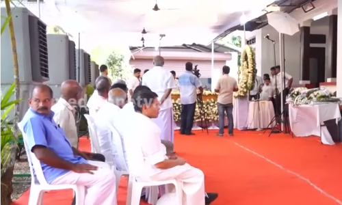 സംസ്കാരച്ചടങ്ങിലും കോവിഡ് 19നെതിരെ ജാഗ്രതയുമായി ഒരു കുടുംബം