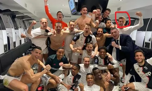 യുവന്റസില്‍ ക്രിസ്റ്റ്യാനോയുടെ സഹതാരത്തിന് കൊറോണ