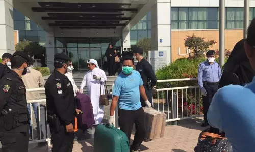 ഖത്തറിലേക്ക് ഇറാനില്‍ നിന്നെത്തിയ 121 പേരടങ്ങുന്ന സംഘത്തെ രോഗമില്ലെന്ന് കണ്ട് വിട്ടയച്ചു