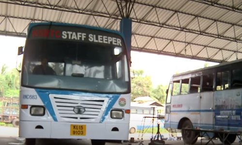 ഡൈനിങ് ടേബിളൊണ്ട്, ഏസിയൊണ്ട്, വാഷ് ബേസിന്‍ ഒണ്ട്; താമരാക്ഷന്‍ പിള്ള ബസല്ല, ഇത് മോഡിഫൈഡ് കെ.എസ്.ആര്‍.ടി.സി ബസ്