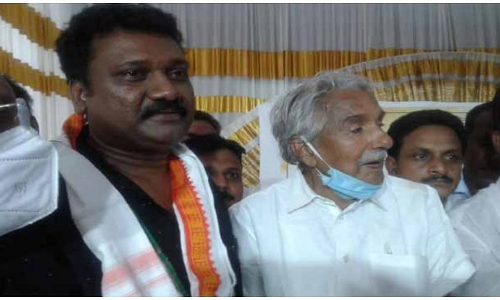 ഉല്ലാസ് പന്തളം കോൺഗ്രസിലേക്ക് തിരിച്ചെത്തി