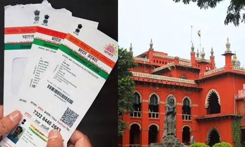 ആധാര് വിവരങ്ങള് ചോര്ത്തി പുതുച്ചേരിയില് ബി.ജെ.പിയുടെ തെരഞ്ഞെടുപ്പ് പ്രചാരണം; ഗുരുതര കുറ്റമെന്ന് മദ്രാസ് ഹൈക്കോടതി ആധാര് വിവരങ്ങള് ചോര്ത്തി പുതുച്ചേരിയില് ബി.ജെ.പിയുടെ തെരഞ്ഞെടുപ്പ് പ്രചാരണം; ഗുരുതര കുറ്റമെന്ന് മദ്രാസ് ഹൈക്കോടതി