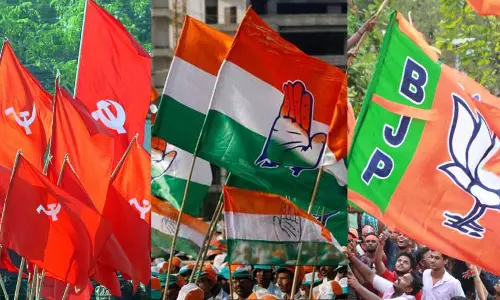 ഇടതു മുന്നണിക്ക് വികസനം, ഇരട്ടവോട്ടും ആഴക്കടലുമായി പ്രതിപക്ഷം, സ്വർണക്കടത്തുമായി ബിജെപി; പരസ്യപ്രചാരണം അവസാന ലാപ്പിലേക്ക് ഇടതു മുന്നണിക്ക് വികസനം, ഇരട്ടവോട്ടും ആഴക്കടലുമായി പ്രതിപക്ഷം, സ്വർണക്കടത്തുമായി ബിജെപി; പരസ്യപ്രചാരണം അവസാന ലാപ്പിലേക്ക്