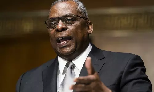 ന്യൂനപക്ഷങ്ങള്‍ക്കെതിരായ മനുഷ്യാവകാശ ലംഘനങ്ങള്‍; കേന്ദ്ര മന്ത്രിമാരുമായി ചര്‍ച്ച നടത്തി യു.എസ് പ്രതിരോധ സെക്രട്ടറി