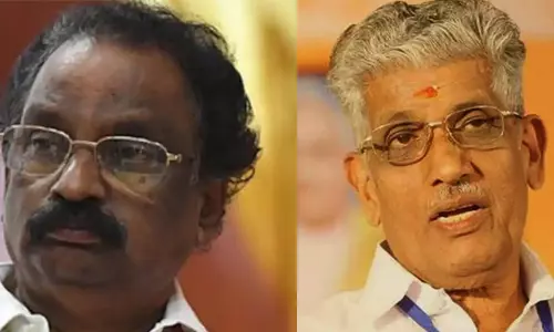 മുന്നോക്ക സമുദായത്തിലെ പാവങ്ങള്ക്ക് സംവരണം പ്രഖ്യാപിച്ചത്, ഇടപ്പെട്ടത് ഞങ്ങളാണ്; സുകുമാരന് നായര്ക്കെതിരെ എ.കെ ബാലൻ മുന്നോക്ക സമുദായത്തിലെ പാവങ്ങള്ക്ക് സംവരണം പ്രഖ്യാപിച്ചത്, ഇടപ്പെട്ടത് ഞങ്ങളാണ്; സുകുമാരന് നായര്ക്കെതിരെ എ.കെ ബാലൻ