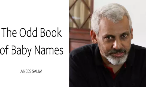 ദ ഓഡ് ബുക്ക് ഓഫ് ബേബി നെയിംസ് പുതിയ പുസ്തകം പ്രഖ്യാപിച്ച് അനീസ് സലിം ദ ഓഡ് ബുക്ക് ഓഫ് ബേബി നെയിംസ് പുതിയ പുസ്തകം പ്രഖ്യാപിച്ച് അനീസ് സലിം