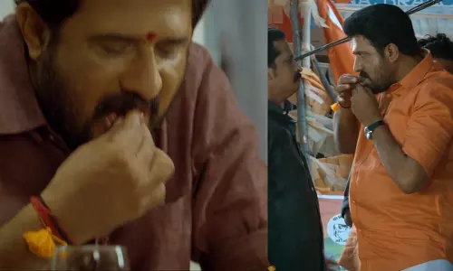 ബീഫ് കഴിച്ചും ഹാന്‍സ് വെച്ചും രമേശന്‍ വട്ടക്കുഴി; ആക്ഷേപ ഹാസ്യ ഗാനവുമായി ‘ഒരു താത്വിക അവലോകനം’