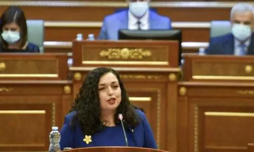 വ്യോസ ഒസ്മാനി സദ്ര്യു ; കൊസോവോയുടെ ചരിത്രത്തിലെ ഏറ്റവും പ്രായം കുറഞ്ഞ പ്രസിഡന്റ്