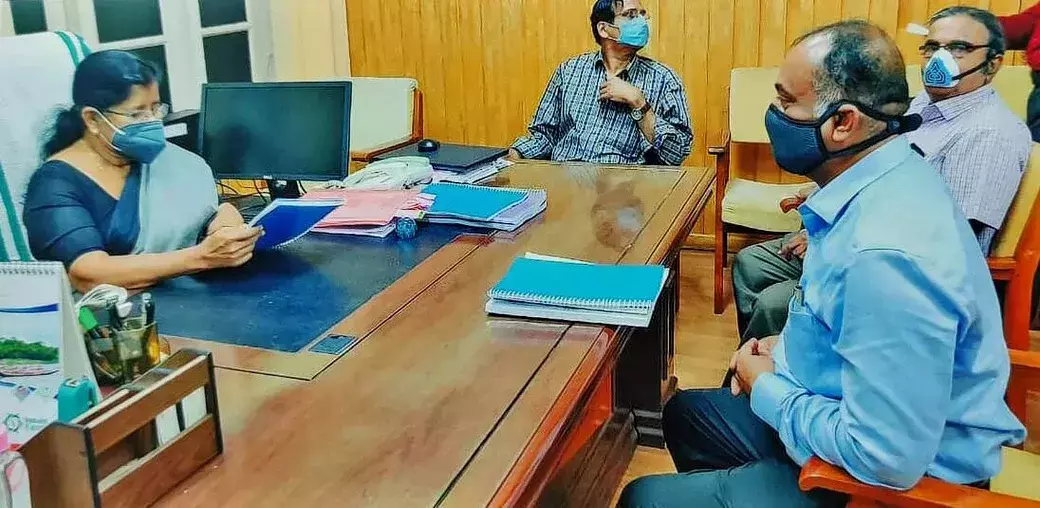 സ്വയം പെട്രോളൊഴിച്ചു കത്തിക്കാൻ ശ്രമിച്ചു ഷിജു വർഗീസിനെതിരെ മന്ത്രി മേഴ്സിക്കുട്ടിയമ്മ