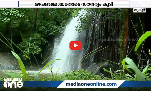 മഴക്കാലമായതോടെ അതീവസുന്ദരികളായി തൃശൂരിലെ വെള്ളച്ചാട്ടങ്ങള്‍
