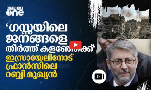 ഗസ്സയിലെ ജനങ്ങളെ ഇല്ലാതാക്കാൻ ആഹ്വാനവുമായി ഫ്രാൻസിലെ റബ്ബി മുഖ്യൻ