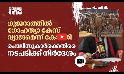 ഗോഹത്യാ കേസ് വ്യാജം; രണ്ടുപേരെ വെറുതെവിട്ട് ഗുജറാത്തിലെ കോടതി | Gujarat | #nmp