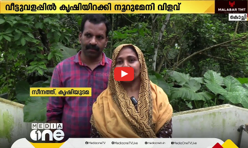ഒരേക്കറില്‍ വാഴയും കപ്പയും പച്ചക്കറികളും; കൃഷിയില്‍ നൂറുമേനി കൊയ്ത് ദമ്പതികള്‍