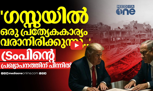 ഗസ്സയിൽ ട്രംപിന്റെ പ്രത്യേക പദ്ധതി? മിഡിൽ ഈസ്റ്റിൽ നേട്ടമുണ്ടാക്കുമെന്ന് പ്രഖ്യാപനം | Trump | Gaza
