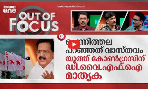 ​ഗ്രൂപ്പ് പോരല്ല, ഡിവൈഎഫ്ഐയെ കുറിച്ച് ചെന്നിത്തല പറഞ്ഞത് വാസ്തവം